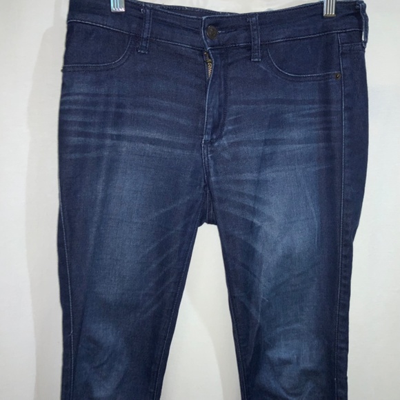 Abercrombie & Fitch jeans Sz 4S (27x 27) denim factory distressed msr - Picture 3 of 11